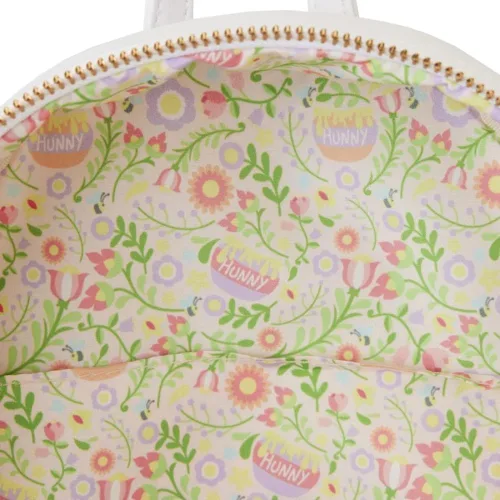 Vista 6 de Disney Winnie the Pooh Cosplay Folk Floral Mini Mochila, Blanco
