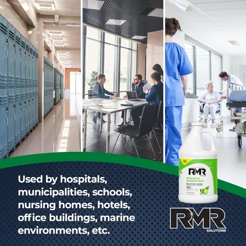 Vista 6 de RMR Brands Desinfectante botánico y limpiador, mata el 99% de las bacterias y virus domésticos, registrado por la EPA, 1 galón