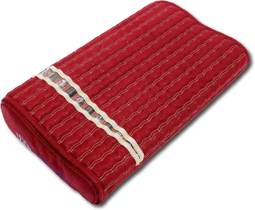 Vista 9 de Almohada de piedras preciosas para infrarrojos lejanos - con cristales naturales - ion negativo - calor de fuego - no eléctrico - para almohadillas