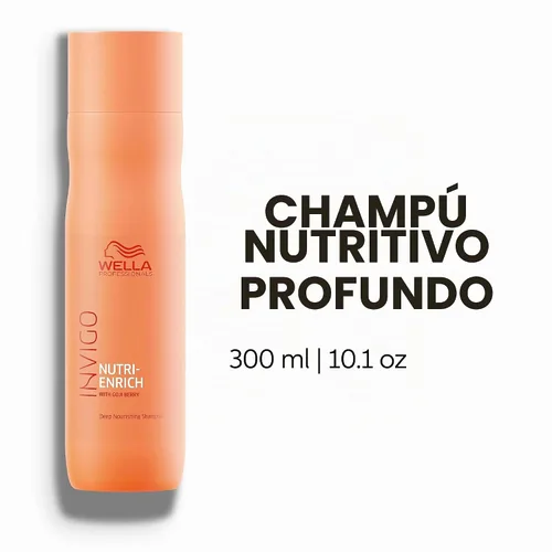 Vista 2 de Wella Professionals Invigo Nutri-Enrich Champú Nutrición Profunda Para Cabello Seco Y Dañado oz