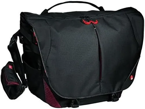 Vista 8 de Manfrotto Bumblebee M-10 PL, Messenger Pro Light, negro, compacto (MB PL-BM-10)