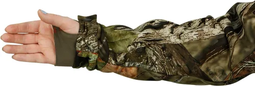 Vista 9 de Mossy Oak Chaqueta de caza para mujer, chaqueta de camuflaje para mujer, ropa de sherpa