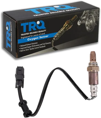 Vista 205 de TRQ Sensor de Oxígeno O2 de 4 Hilos de Banda Estrecha Compatible con VW Atlas 2.0L 2018-21, VW GTI 2.0L 2016-18, Audi A3 Quattro 2.0L 2015-18, VW