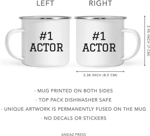 Vista 5 de Andaz Press Taza de café de acero inoxidable para fogata, regalo de agradecimiento, 1 actor, 1 paquete, ideas de regalo de cumpleaños, compañero