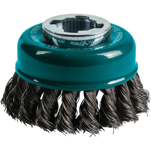 Vista 2 de Makita D-72621 X-Lock 3-1/8" Cepillo de alambre de alambre de acero al carbono
