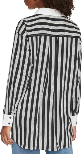 Vista 4 de Karl Lagerfeld Paris Blusa Deportiva Mujer, Negro blanco combo