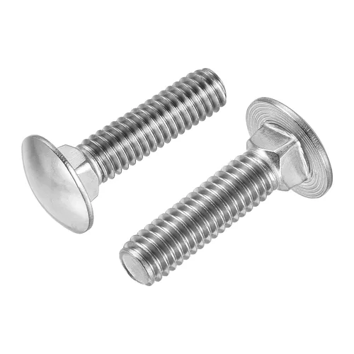 Vista 5 de uxcell Perno de carro de 5/16-18x1" Cabeza redonda Cuello cuadrado 304 Acero Inoxidable 20pcs