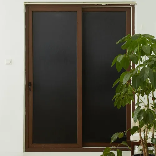 Vista 4 de VELIMAX película de privacidad para ventana, con textura de seda, no adhesiva, tintada, decorativa, para control de calor