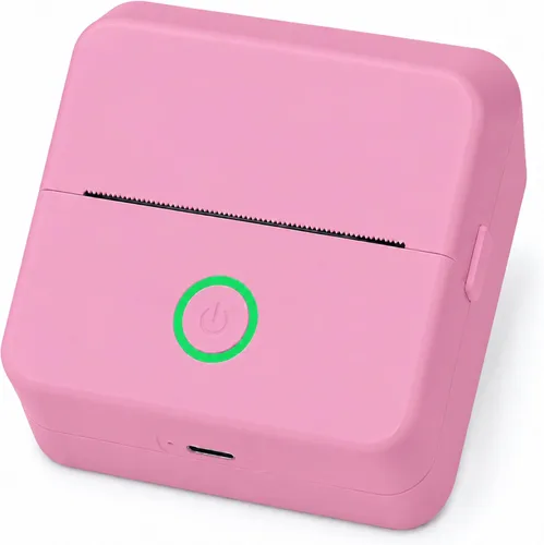 Vista 9 de Mini impresora térmica portátil, Bluetooth, color negro