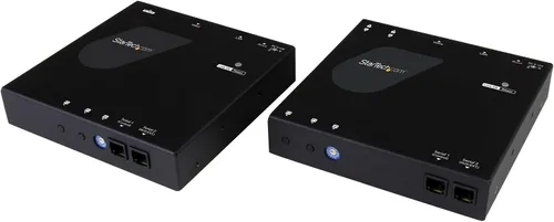 Vista 9 de StarTech.com Kit extensor HDMI sobre IP 4K con aplicación de control de video, AV escalable sobre IP con soporte para pared de video AVoIP, cumple