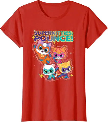 Vista 67 de Disney Junior SuperKitties Pounce! Camiseta de equipo completo, talla S
