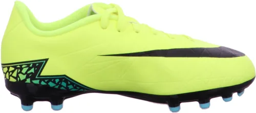 Vista 6 de Nike Niños Hypervenom Phelon Ii Fg Volt NegroHyper TurquoiseClear Jade Zapatos de Fútbol