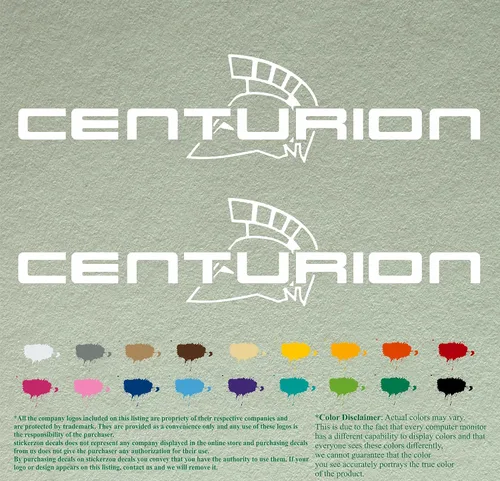 Vista 11 de Centurion - Juego de 2 calcomanías de vinilo de repuesto compatibles con motor fuera de borda (12 pulgadas, negro 070)