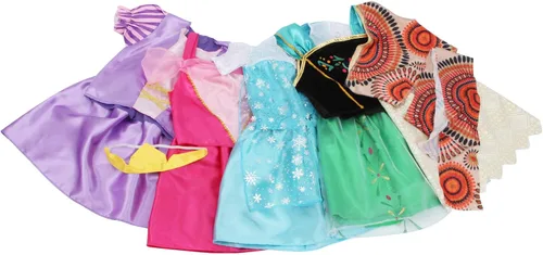 Vista 5 de VGOFUN Disfraz de princesa para niñas y niñas