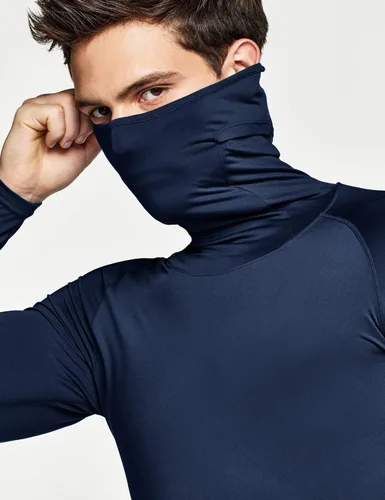 Vista 4 de ATHLIO Camisas de compresión térmica para hombre con capucha, manga larga, para deportes de invierno, capa base, camisa activa para correr