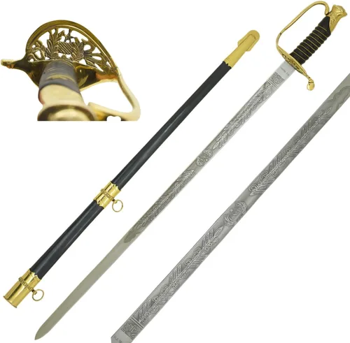 Vista 8 de Medieval Warrior US Cavalry Commemorative Saber with Scabbard