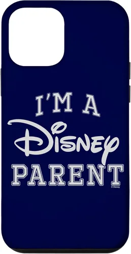Vista 16 de iPhone 16 Disney I'm A Disney Parent Collegiate Big Text Logo Case