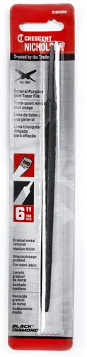 Vista 4 de Nicholson 21866N 6-inch Slim Taper Archivo sin mango por Apex Tool Group