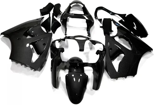 Vista 2 de US STOCK - Carenado negro brillante apto para Kawasaki Ninja 2000 2001 2002 ZX6R 636 ZX-6R inyección ABS plásticos posventa carrocería marco 01 02