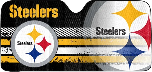 Vista 20 de Fanmats Parasol Solar Automático para Parabrisas de la NFL, Protector Solar Visera Solar Acordeón Tri-plegable para Almacenamiento 59" x 29.5