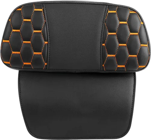 Vista 30 de Asiento de conductor, pasajero y piloto - SLMOTO Asiento de motocicleta de una pieza para 2 personas, compatible con Harley Touring Road King CVO