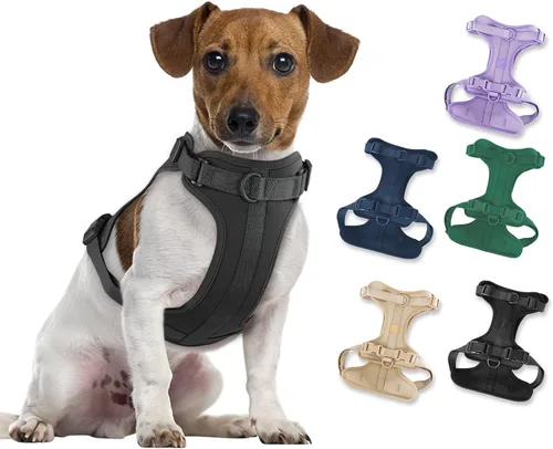 Vista 38 de Wisedog Arnés Ligero Sin Tirones para Perro: Arnés de Chaleco de Malla Transpirable Ajustable para Mascotas con Cojín Suave y Cómodo, para Perros