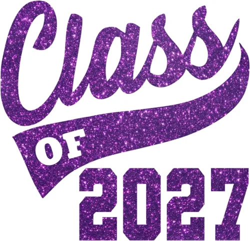 Vista 18 de Adhesivo de graduación para planchar en la clase de 2027, calcomanía para camiseta de secundaria, parche de graduación HTV para graduados