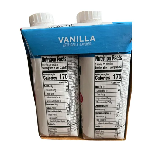 Vista 2 de Elevation High Performance Protein Shake Vanilla and Chocolate 44fl oz 1.3L (8 botellas/2 paquetes)