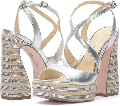 Vista 9 de Jessica Simpson Sandalias de plataforma con tiras Dosia para mujer