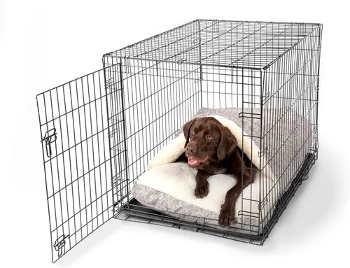Vista 7 de Snoozer Cama de lujo para mascotas con microsuede, pequeña - antracita