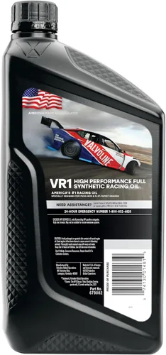 Vista 3 de Valvoline Aceite de motor sintético SAE 20W-50 VR1 Racing 1 QT