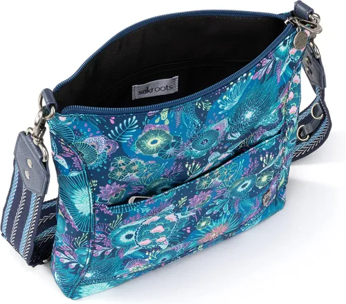 Vista 3 de Sakroots Lucia Crossbody en Repreve Eco-sarga