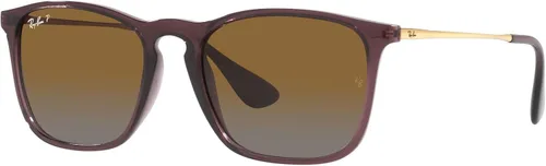 Vista 2 de Ray-Ban RB4187f Chris Low Bridge Fit Square Sunglasses