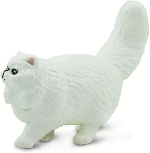 Vista 4 de Safari Ltd. Figura de gato persa – Figura realista de gato de 3 pulgadas – Juguete educativo para niños, niñas y niños a partir de 3 años
