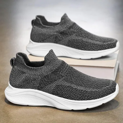 Vista 4 de Mocasines zapatos deportivos para hombre, para correr, para hombre, casual, a la moda, atlética, conducción, barco, caminar, zapatos para hombre