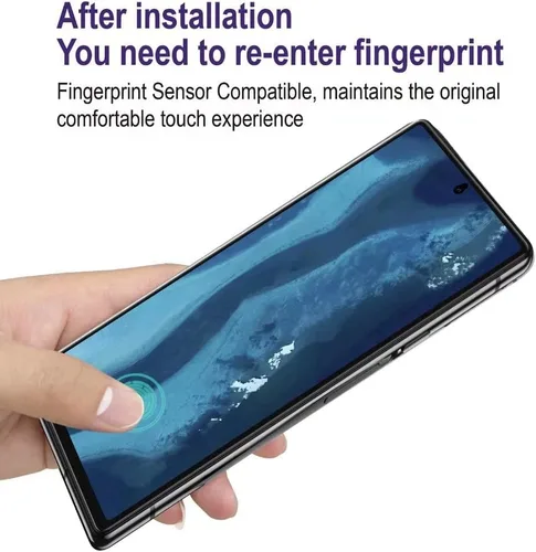 Vista 4 de [Compatible con huellas dactilares] [2 unidades] de vidrio templado para Google Pixel 6 protector de pantalla [2021], con [alineación] diseñado