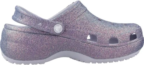 Vista 4 de Crocs Zueco clásico con purpurina para mujer