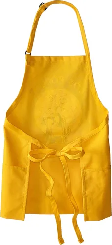 Vista 2 de Breaking Bad Los Pollos Hermanos Delantal para hombre amarillo talla única Amarillo