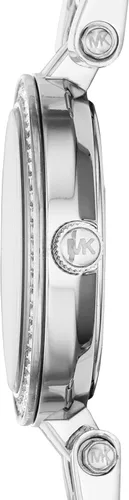 Vista 4 de Michael Kors Darci - Reloj de pulsera de cuarzo de tres agujas con bisel de cristal para mujer