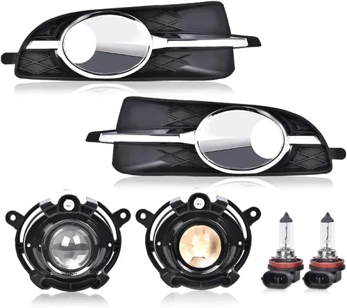 Vista 13 de PIT66 Luces antiniebla para parachoques delantero, compatibles con Jeep Grand Cherokee 2005-2010/Jeep Commander 2006-2010 izquierda/derecha con Jeep