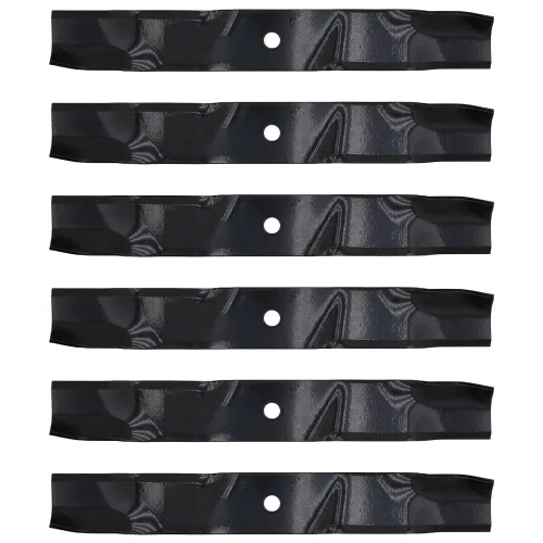Vista 2 de Stevens Lake Parts (6) Cuchillas de mantillo para Exmark 36" y 52" Deck Lazer Z Turf Tracer Viking