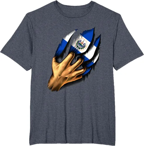 Vista 66 de El salvador bandera camisa salvadoreña en mi