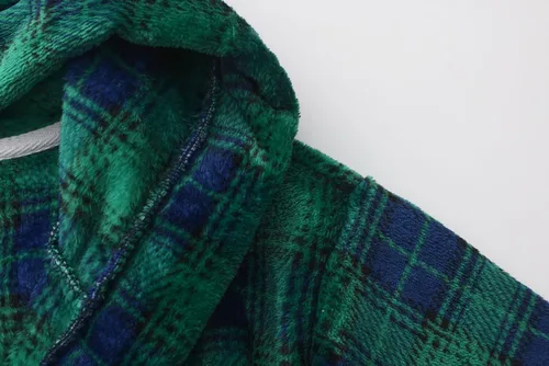 Vista 78 de E.W Apparel Bata de baño de forro polar con capucha para niños, bata suave y mullida para niños pequeños