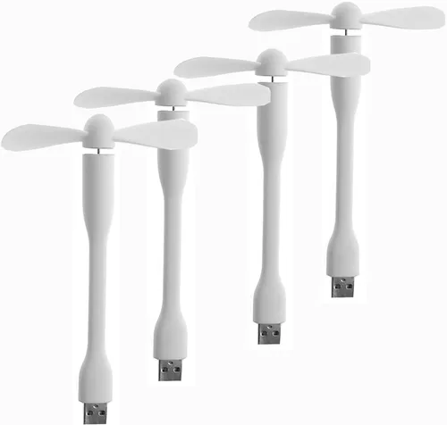 Vista 13 de Mini ventilador USB, ventilador de bolsillo portátil alimentado por USB-A, enfriador pequeño, funcionamiento silencioso, para el hogar, oficina