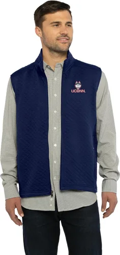Vista 29 de Vantage Apparel Chaleco Acolchado con Cremallera Completa Universitario para Hombre