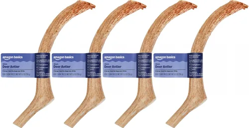 Vista 10 de Marca Amazon – Wag Dog Deer Antler masticable, desprendido naturalmente. Entero, pequeño, de larga duración para masticadores agresivos, mejor