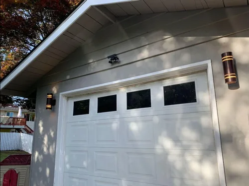 Vista 5 de rosykite Moderno kit de accesorios de iluminación exterior de doble hacia arriba hacia abajo con bronce aceitado