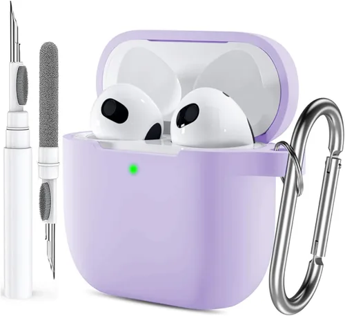 Vista 17 de Funda para Airpods Pro 2/1 Gen para hombres, mujeres y niñas, funda compatible con Airpods Pro de 2ª/1ª generación, funda protectora de silicona