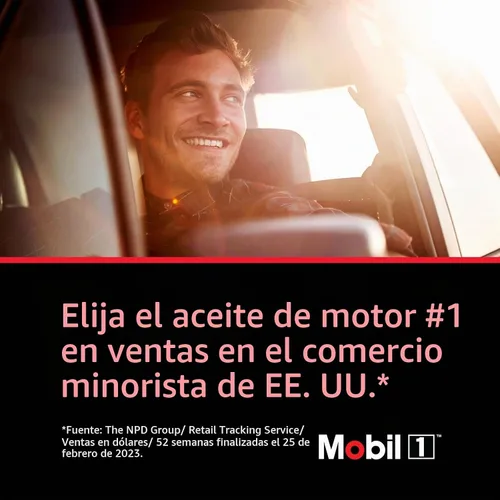 Vista 6 de Mobil 1 124044 ESP Formula Aceite de Motor 5W30 - Juego de 6 botellas de 1 cuarto de galón