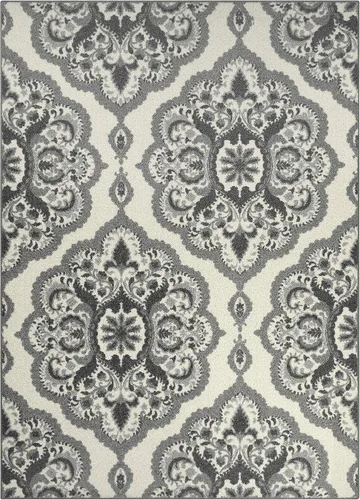 Vista 50 de Maples Rugs Vivian Medallion - Alfombra de área, fabricada en Estados Unidos, lavable, antideslizante, alfombra de interior para cocina, entrada